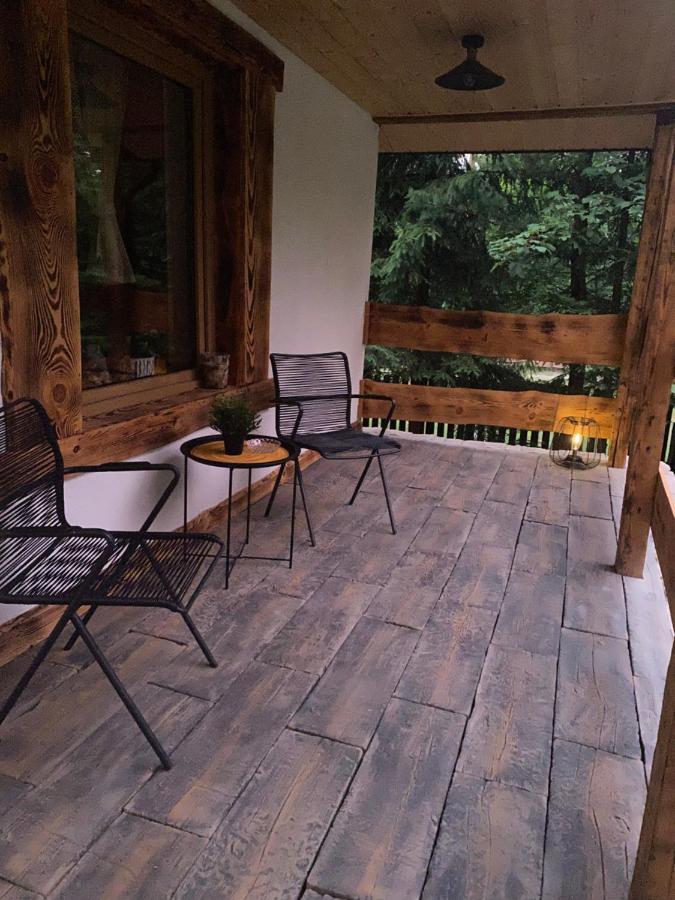 Domek Serce Lasu Гуткі Екстер'єр фото